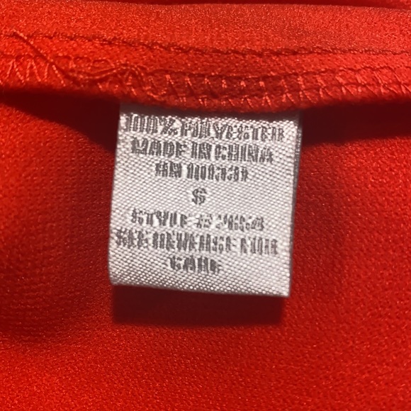 Charlotte Russe Red Sheath Dress Small - Picture 4 of 4